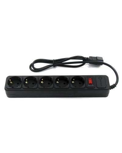 SP5B-110U. Сетевой фильтр 5 розеток, 1м, черный. 5bites в Туле