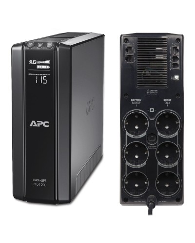 BR1200G-RS APC Back-UPS Pro 1200 ВА. Источник бесперебойного питания. APC в Туле