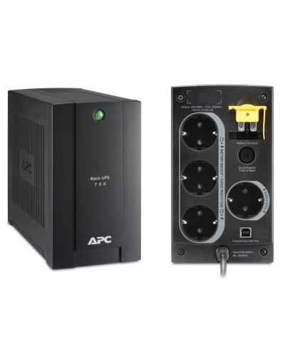 BC750-RS APC Back-UPS 750 ВА. Источник бесперебойного питания. APC в Туле