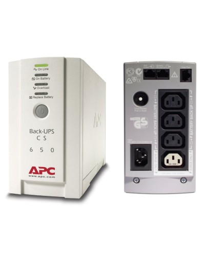BK650EI APC Back-UPS 650 ВА. Источник бесперебойного питания. APC в Туле