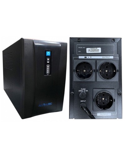 UPS-220/1200VA. Источник бесперебойного питания. AccordTec в Туле