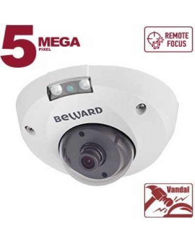 B5320DMR (8мм). Видеокамера IP купольная. Beward в Туле