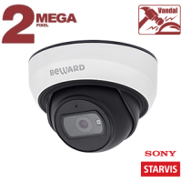 SV2012DBS (3,6мм). Видеокамера IP купольная. Beward