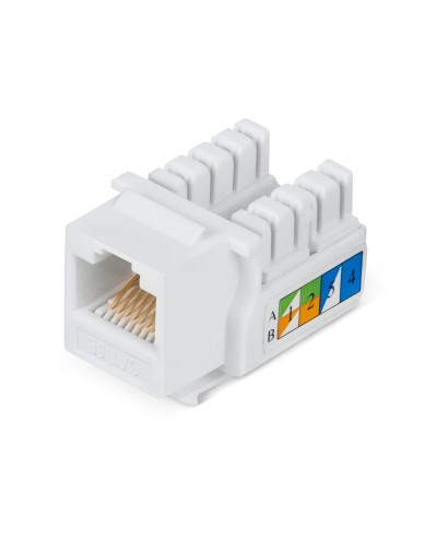 KJ-RJ45-Cat.5e-90 (7008c): Вставка Keystone Jack RJ-45 в Туле