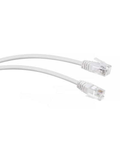 PC-TEL-RJ12-2m (7889c), белый. Патч-корд медный. CABEUS в Туле
