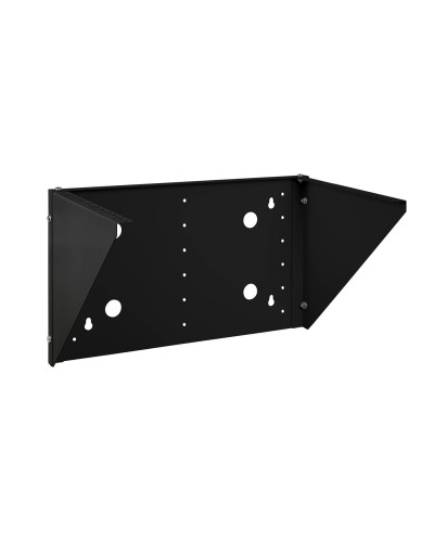 NC-6U-V-BK (12027c). Кронштейн настенный вертикальный 19 6U, цвет черный. CABEUS в Туле