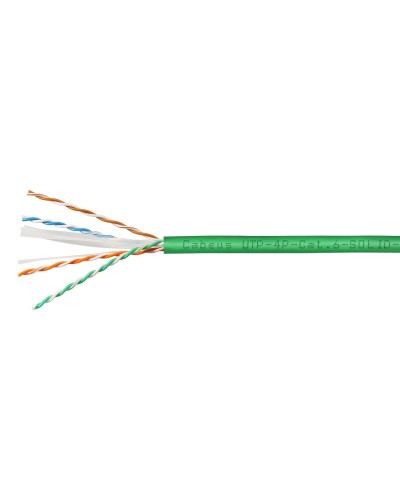 UTP-4P-Cat.6-SOLID-LSLTx-GN-100 (11139c-5). Кабель «витая пара» (LAN) для структурированных систем связи. CABEUS в Туле