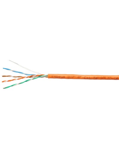 UTP-4P-Cat.5e-SOLID-OR (7253c). Кабель «витая пара» (LAN) для структурированных систем связи. CABEUS в Туле