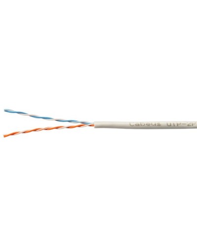 UTP-2P-Cat.5e-SOLID-LSZH-GY-100 (11063c-5). Кабель «витая пара» (LAN) для структурированных систем связи. CABEUS в Туле