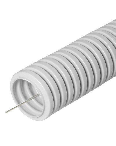 FCPL-32-PVC-025-1-GY (11230c): Труба гофрированная гибкая, лёгкая с протяжкой в Туле
