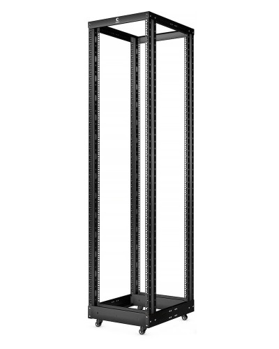 RA-37U-1000-BK (10159c). Открытая стойка 19, 37U, двухрамная, усиленная, цвет черный. CABEUS в Туле