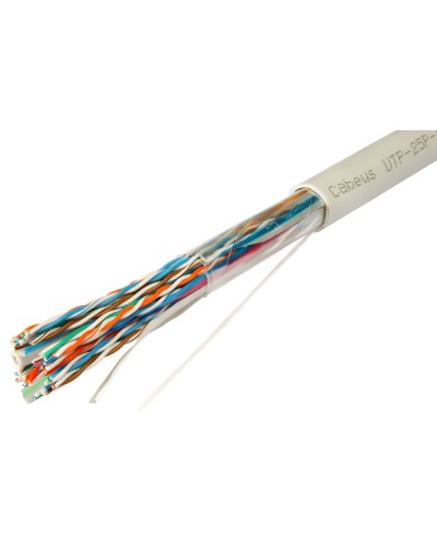 UTP-25P-Cat.5-IN-LSZH (10167c). Кабель «витая пара» (LAN) для структурированных систем связи. CABEUS в Туле