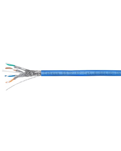 SSTP-4P-Cat.8-SOLID-IN-LSZH-BL-100 (7750c-1). Кабель «витая пара» (LAN) для структурированных систем связи. CABEUS в Туле