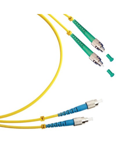 FOP(d)-9-FC/APC-FC/UPC-2m (8103c). Патч-корд оптический. CABEUS в Туле