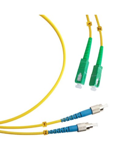 FOP(d)-9-SC/APC-FC/UPC-25m (8130c). Патч-корд оптический. CABEUS в Туле