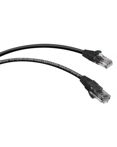 PC-UTP-RJ45-Cat.5e-5m-BK-LSZH (9541c), чёрный. Патч-корд медный. CABEUS в Туле