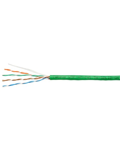UTP-4P-Cat.5e-SOLID-GN (7250c). Кабель «витая пара» (LAN) для структурированных систем связи. CABEUS в Туле