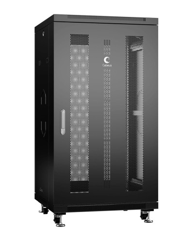 ND-05C-22U60/60-BK (8549c). Шкаф телекоммуникационный 19 напольный 22U. CABEUS в Туле