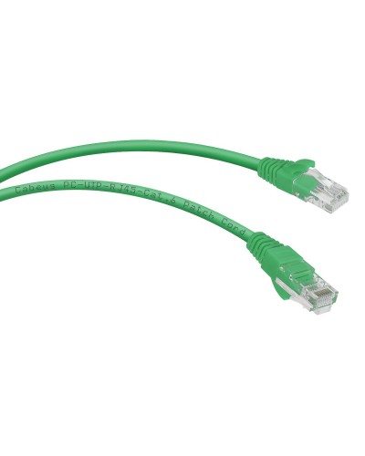 PC-UTP-RJ45-Cat.6-5m-GN (8688c), зелёный. Патч-корд медный. CABEUS в Туле