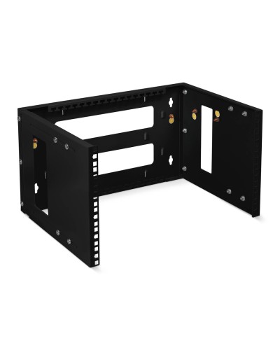NC-6U-BK (11380c). Кронштейн настенный 19 6U, цвет черный. CABEUS в Туле
