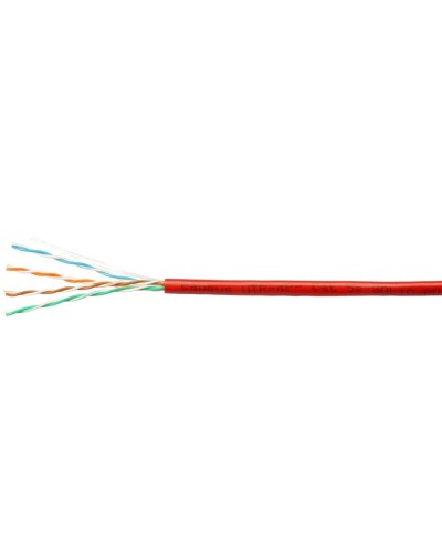 UTP-4P-Cat.5e-SOLID-RD-100 (7249c-5). Кабель «витая пара» (LAN) для структурированных систем связи. CABEUS в Туле