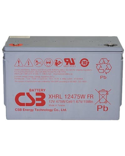 CSB XHRL 12475W FR. Аккумулятор герметичный свинцово-кислотный. CSB в Туле