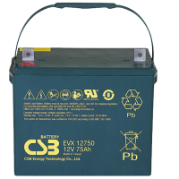 CSB EVX 12750. Аккумулятор герметичный свинцово-кислотный. CSB
