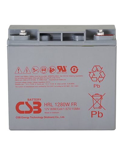 CSB HRL 12280W FR. Аккумулятор герметичный свинцово-кислотный. CSB в Туле
