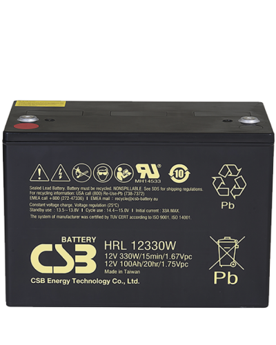 CSB HRL 12330W FR. Аккумулятор герметичный свинцово-кислотный. CSB в Туле