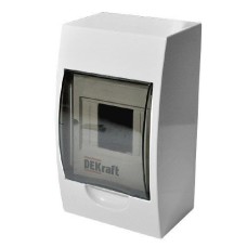 ЩРН-П-4 IP41 настенный (31008DEK). Щиток модульный с прозрачной дверцей. DEKraft