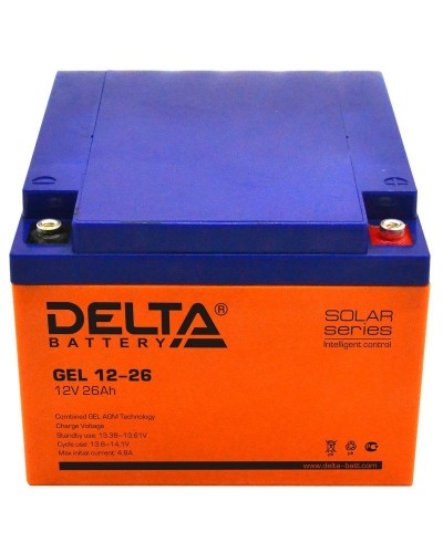 Delta GEL 12-26. Аккумулятор герметичный свинцово-кислотный. Delta в Туле