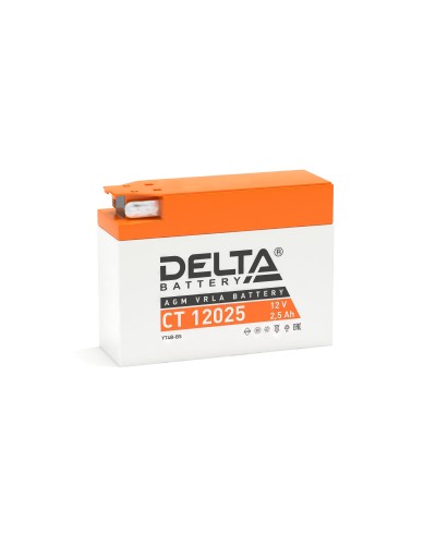 Delta CT 12025. Аккумулятор герметичный свинцово-кислотный стартерный. Delta в Туле