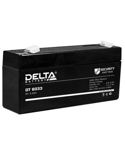 Delta DT 6033 (125мм). Аккумулятор герметичный свинцово-кислотный. Delta в Туле