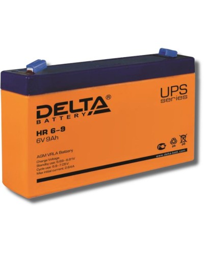 Delta HR 6-9. Аккумулятор герметичный свинцово-кислотный. Delta в Туле