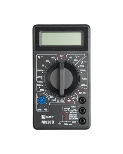 Мультиметр цифровой M830B Master (In-180701-bm830B). Мультиметр цифровой. EKF в Туле