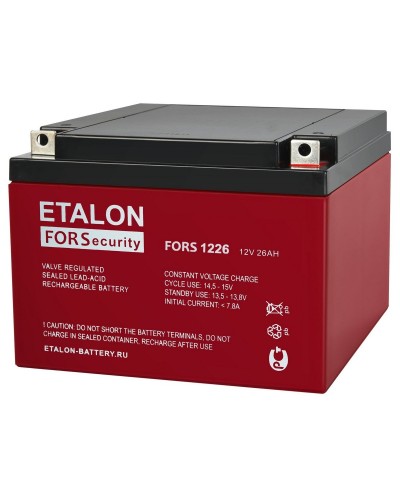 ETALON FORS 1226. Аккумулятор герметичный свинцово-кислотный. ETALON в Туле