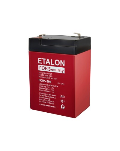 ETALON FORS 606. Аккумулятор герметичный свинцово-кислотный. ETALON в Туле