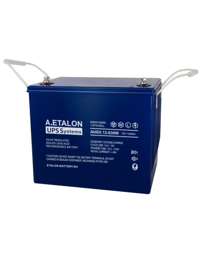 A.ETALON AHRX 12-630W (140). Аккумулятор герметичный свинцово-кислотный. ETALON в Туле