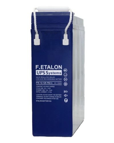 F.ETALON FTE 12-125 PRO X. Аккумулятор герметичный свинцово-кислотный. ETALON в Туле
