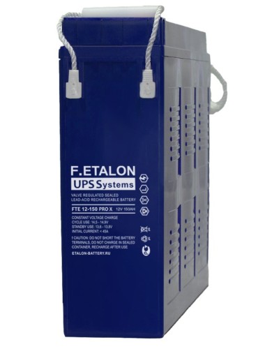 F.ETALON FTE 12-150 PRO X. Аккумулятор герметичный свинцово-кислотный. ETALON в Туле