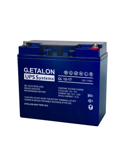 G.ETALON GL 12-17. Аккумулятор герметичный свинцово-кислотный. ETALON в Туле