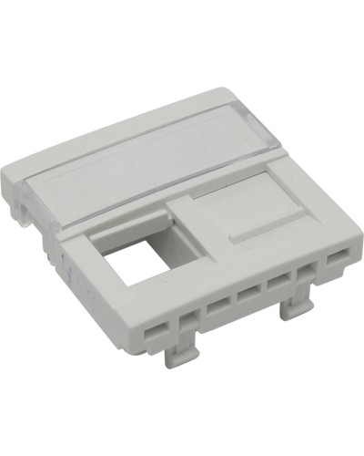 Вставка для 2-х модулей под RJ-45 кат.5e UTP, белая (45971 SBR): Вставка для 2-х модулей в Туле