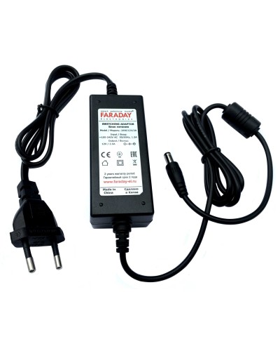 24W/12V/2A. Импульсный блок питания в пластиковом корпусе. FARADAY в Туле