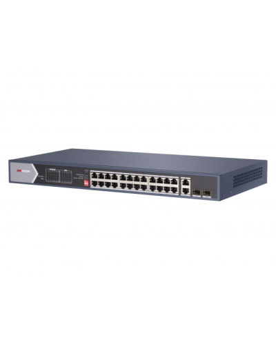DS-3E0528HP-E. Коммутатор с питанием POE. Hikvision в Туле