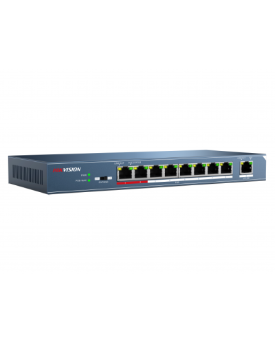 DS-3E0109P-E/M(B). Коммутатор с питанием POE. Hikvision в Туле
