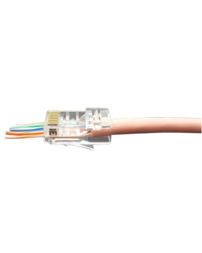 PLEZ-8P8C-U-C6-100 (100 шт). Разъем RJ-45. Hyperline в Туле