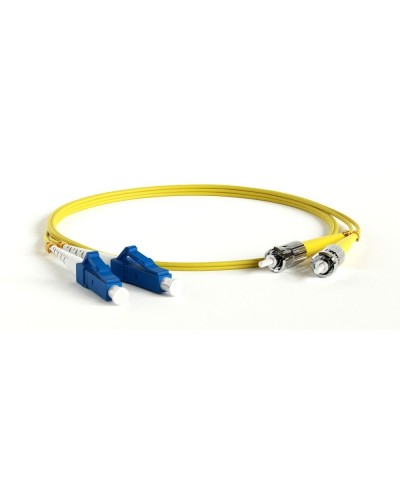 FC-D2-9-LC/UR-ST/UR-H-1M-LSZH-YL. Патч-корд волоконно-оптический ST-LC. Hyperline в Туле
