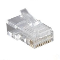 PLUG-10P10C-U-06-10 (10 шт). Разъем RJ-50. Hyperline