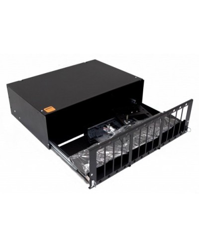 FO-19R-3U-12xSLT-W140H42-96UN-BK. Кросс оптический 19. Hyperline в Туле