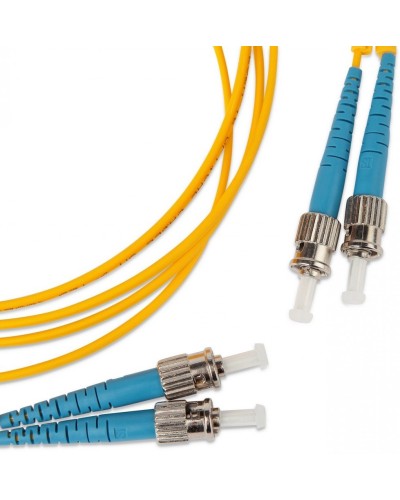 FC-D2-9-ST/UR-ST/UR-H-5M-LSZH-YL. Патч-корд волоконно-оптический одномодовый. Hyperline в Туле